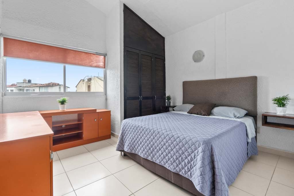 Primary bedroom at Aralias